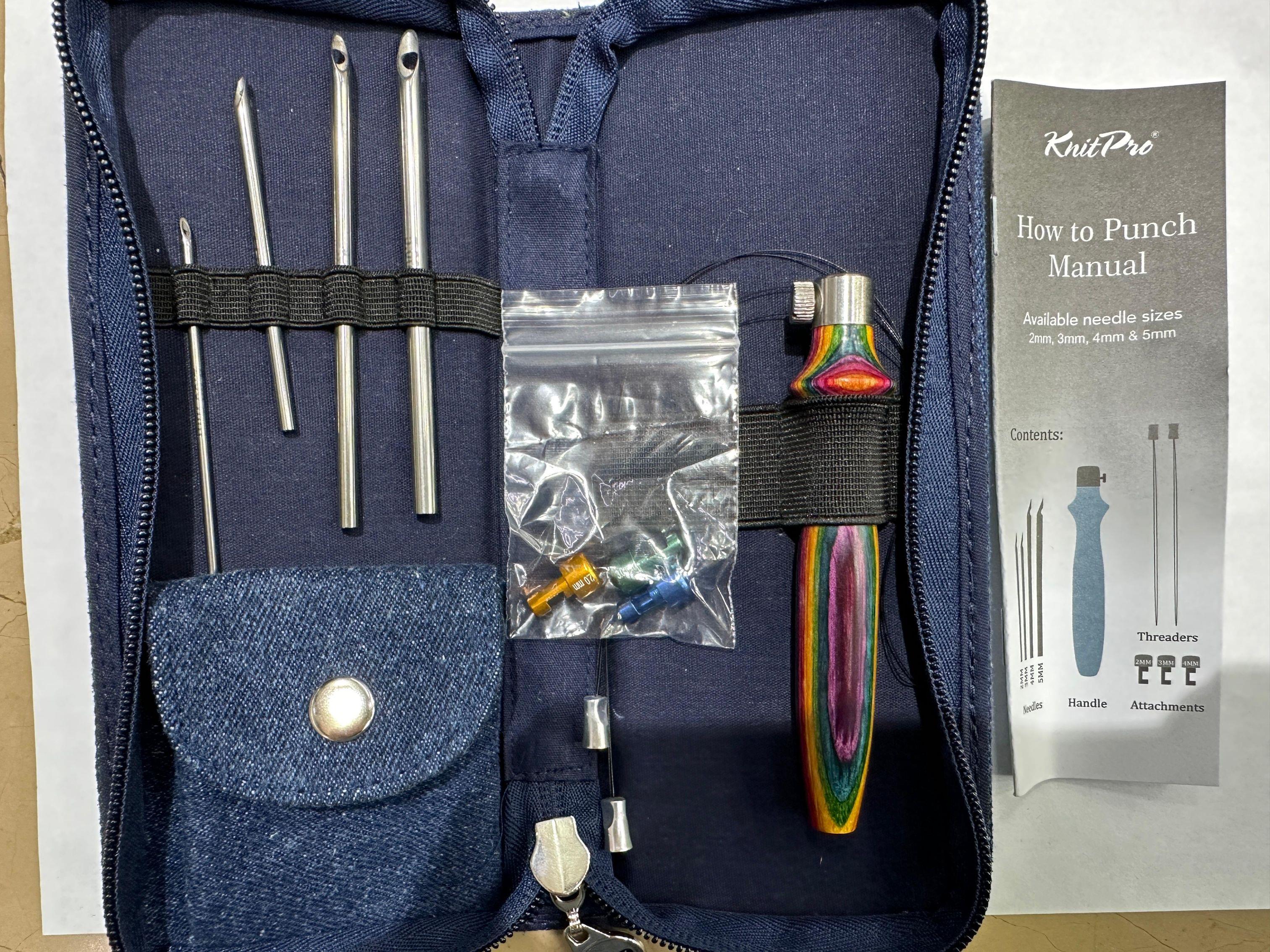 KnitPro The Wibrant Punch İğnesi Seti 