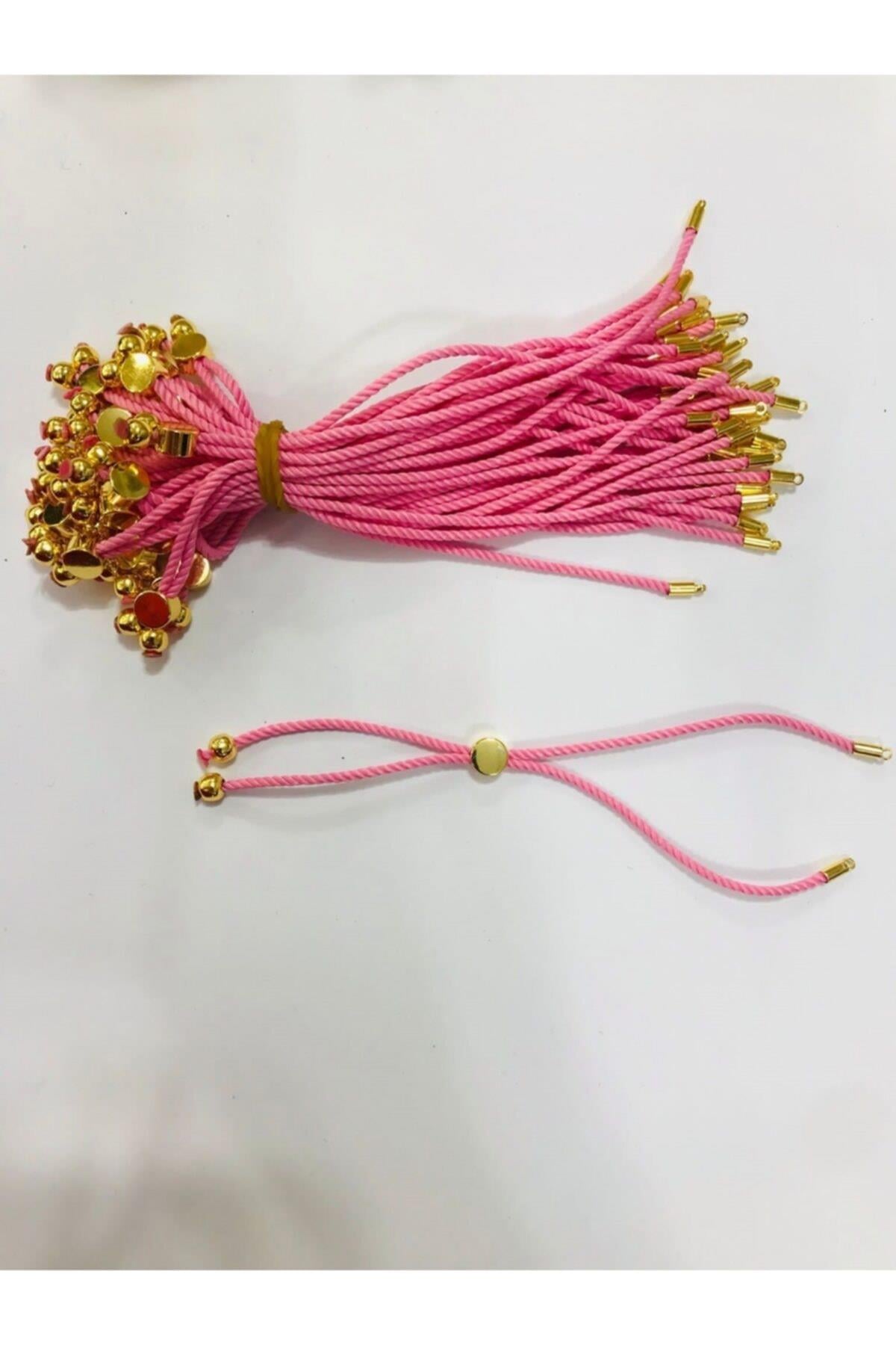 Asansörlü Ip , Pembe Renk Kullanıma Hazır Asansör Ipi 1 Adet