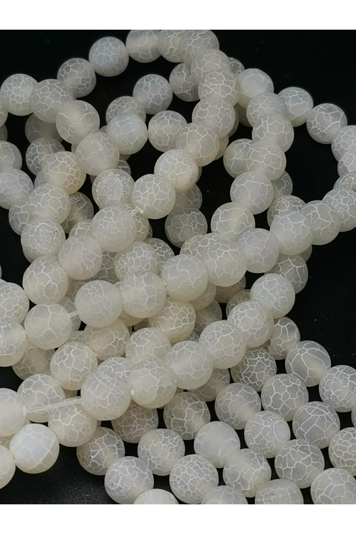 Beyaz Frost Doğal Taş Dizisi 8mm