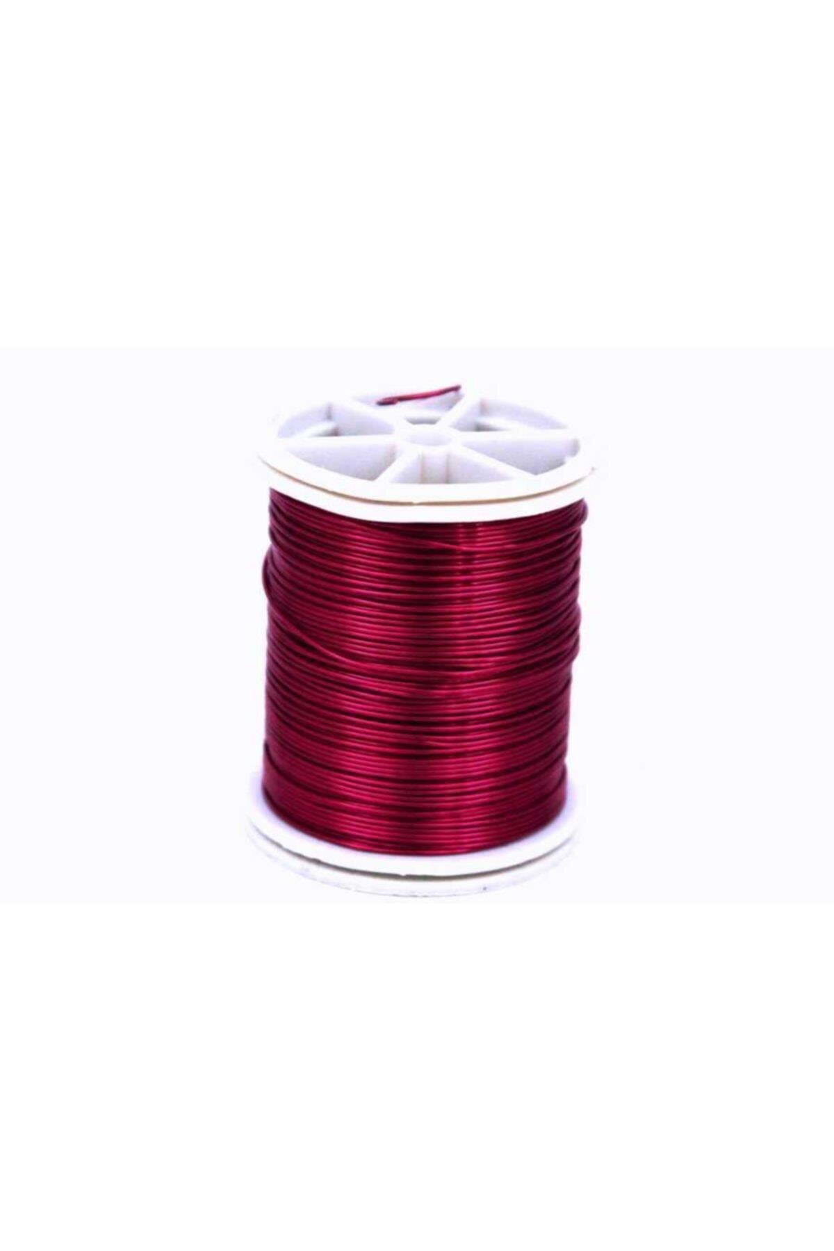 Kırmızı Bakır Çiçek Teli 0.60mm