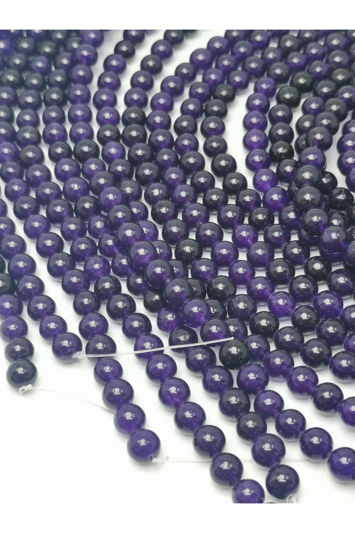 Lapist Lazuri Doğal Taş Dizisi 8mm Doğaltaş Takı Yapımı