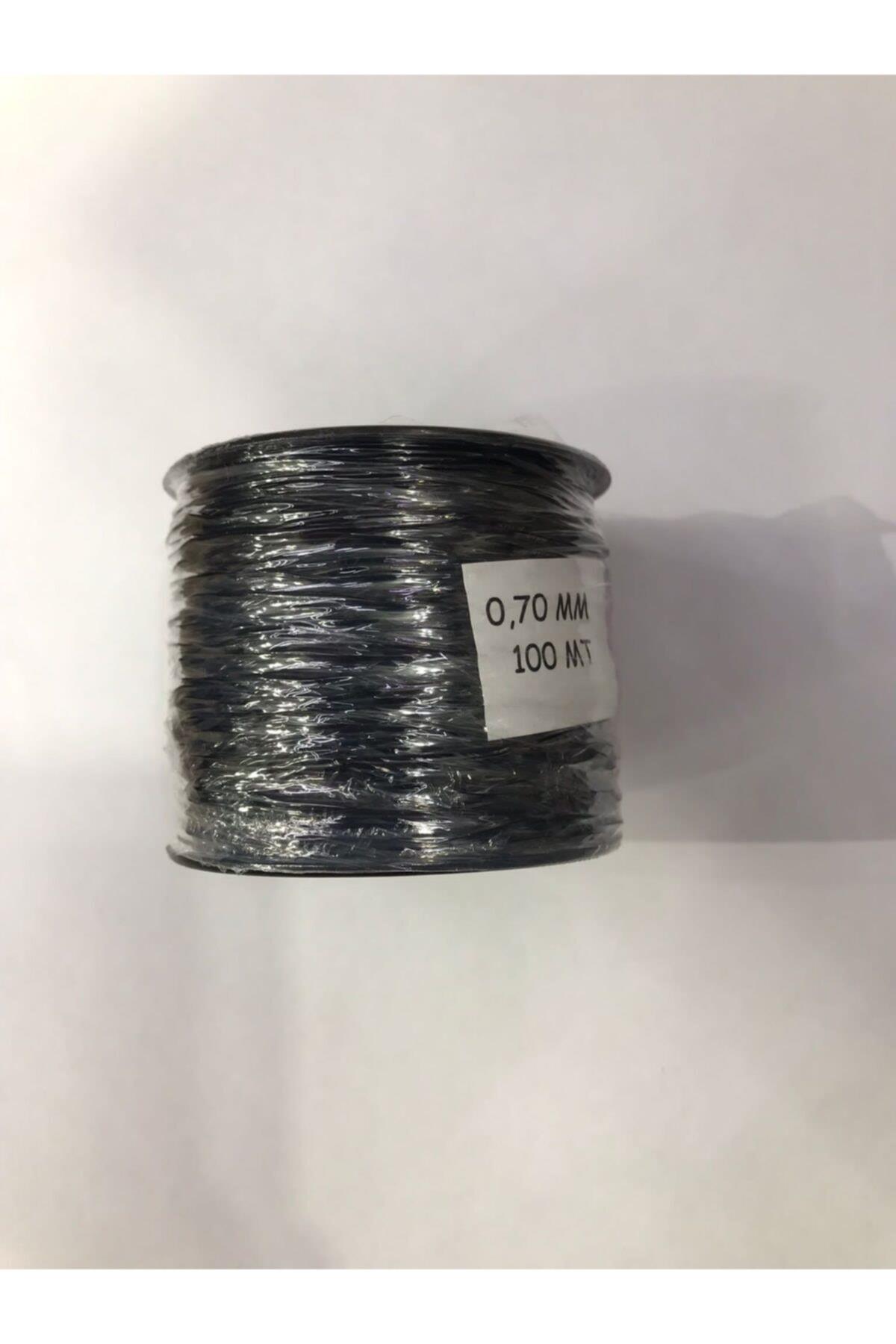 Lastikli Misina ,siyah Renk Lastikli Misina ,0,70 Mm 100 Mt Bileklik Hobi