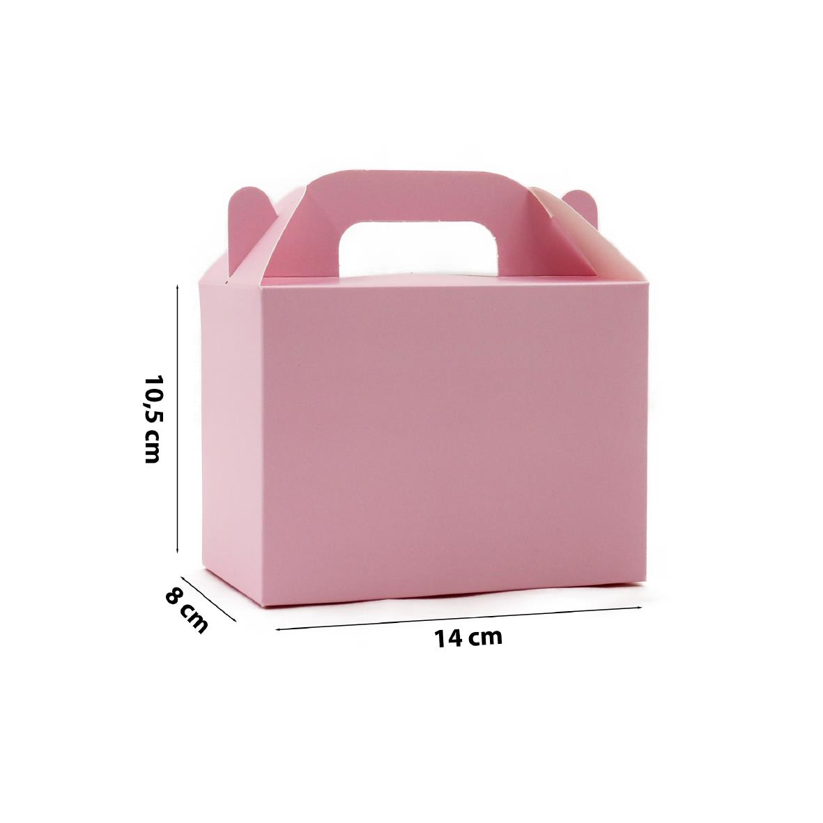 10x14 Karışık Renk El Geçme Hediye Kutusu (3lü Set)