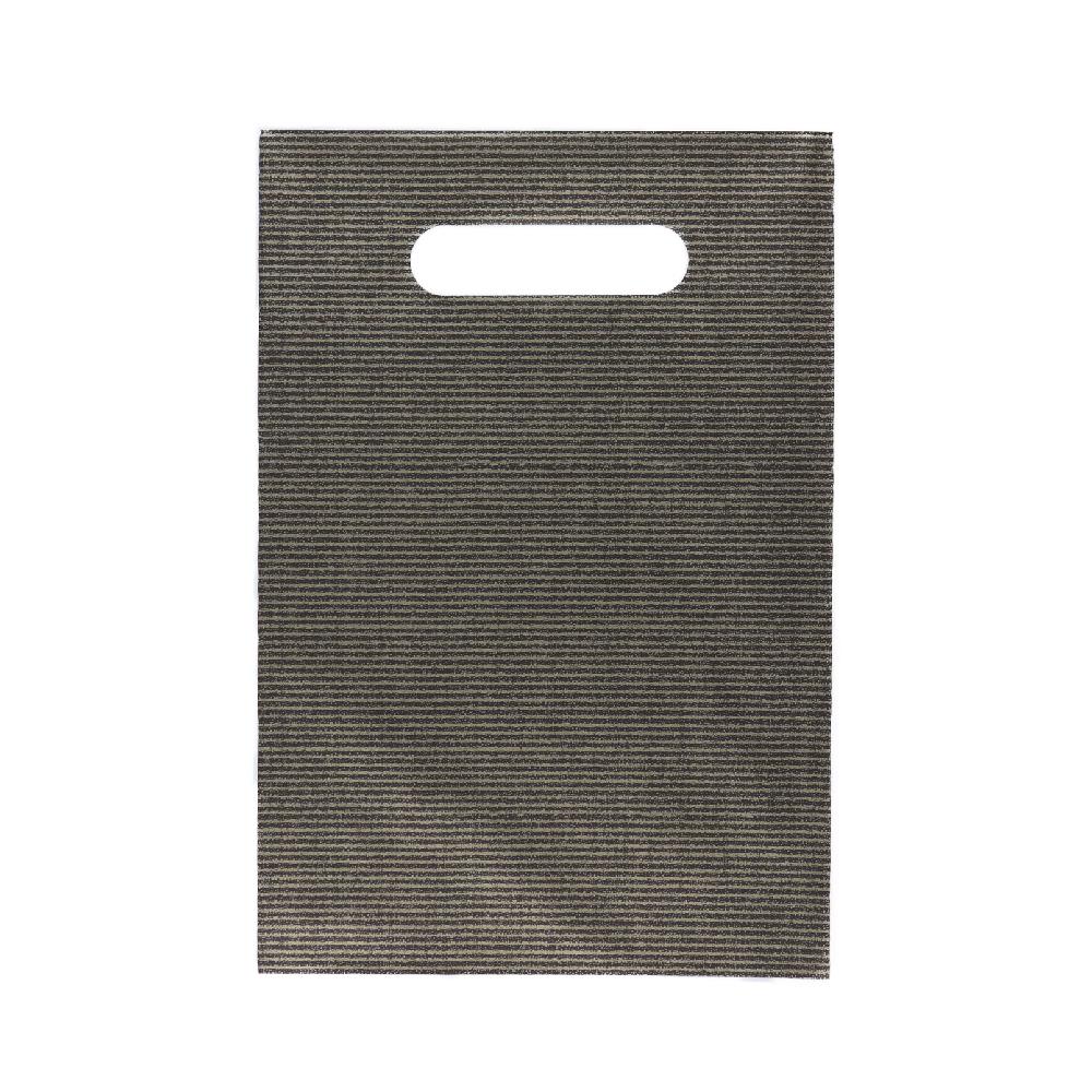 10x15 Antrasit Renk Lüx El Geçme Poşet (50li Paket)