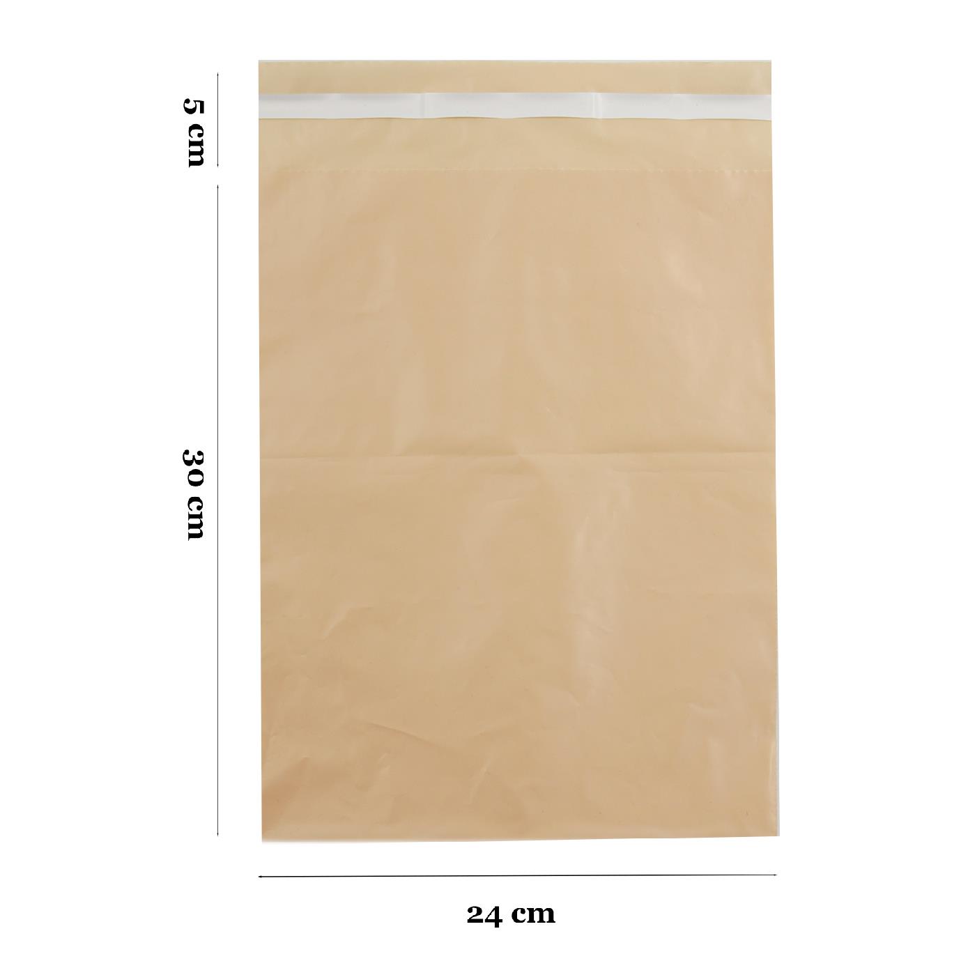 24x30+5 Kum Beji Cepsiz Kargo Poşeti