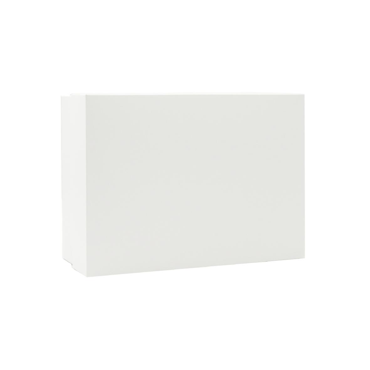 25x18x10 Beyaz Kapaklı Hediye Kutusu 