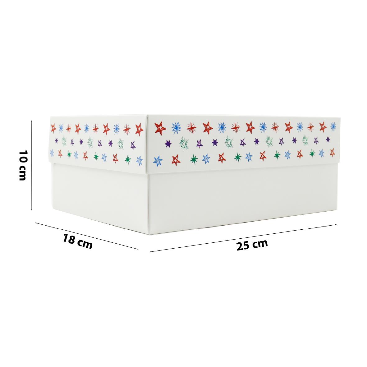 25x18x10 Özel Tasarım Kapaklı Hediye Kutusu M2