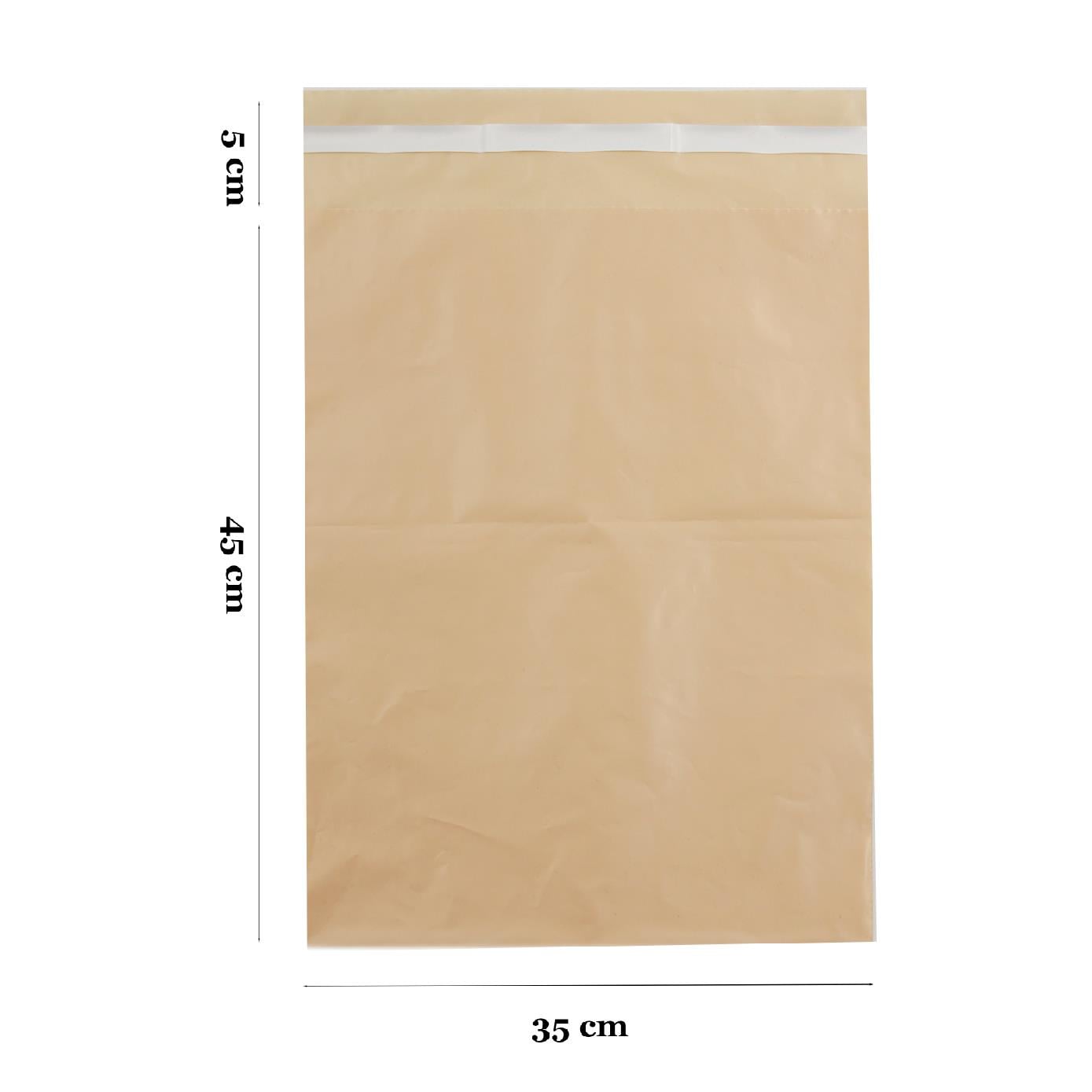 35x45+5 Kum Beji Cepsiz Kargo Poşeti