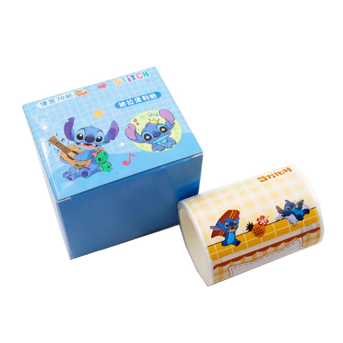 6x4 Stitch Temalı Rulo Etiket (70 Adet)
