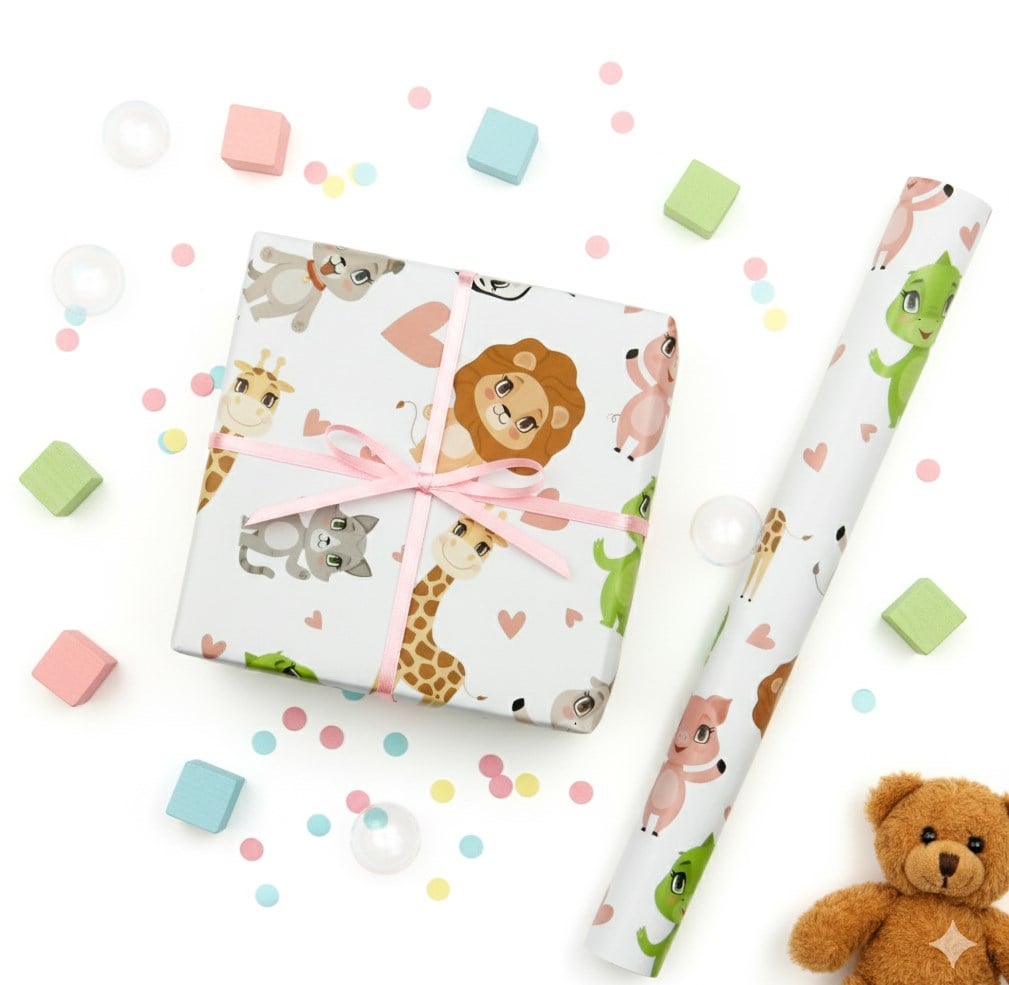 70x100 Hediye Paketleme Kağıdı - 2li Paket - M1