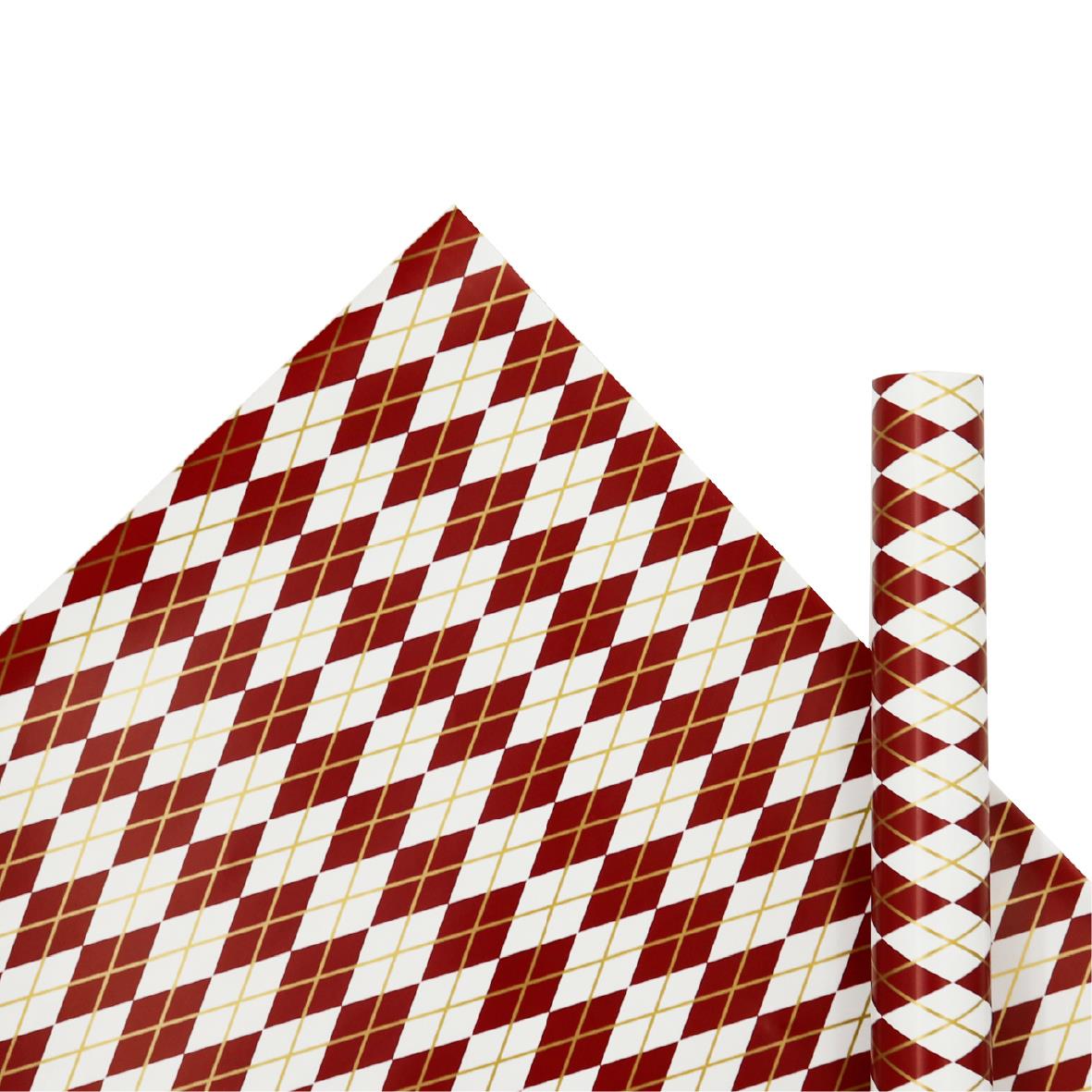 70x100 Yılbaşı Temalı Hediye Paketleme Kağıdı - 2li Paket - M22