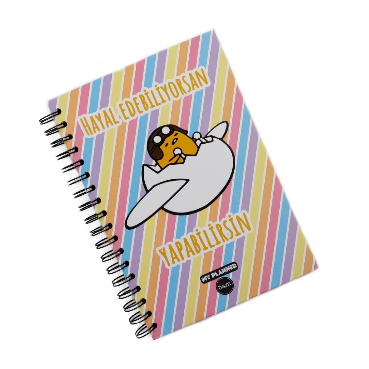 17x24 Konuşan Planner – Stickerlı Haftalık Planlayıcı (110 Sayfa) | M1