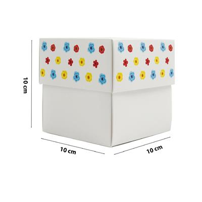 10x10x10 Anneler Gününe Özel Kapaklı Hediye Kutusu M1