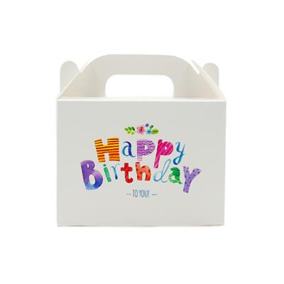 10x14 Doğum Günü Temalı El Geçme Hediye Kutusu M2 (3lü Set)