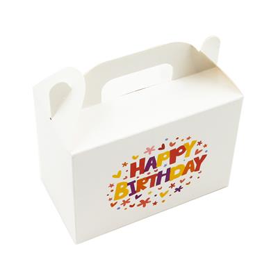 10x14 Doğum Günü Temalı El Geçme Hediye Kutusu M4 (3lü Set)