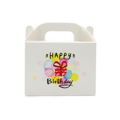 10x14 Doğum Günü Temalı El Geçme Hediye Kutusu M3 (3lü Set)