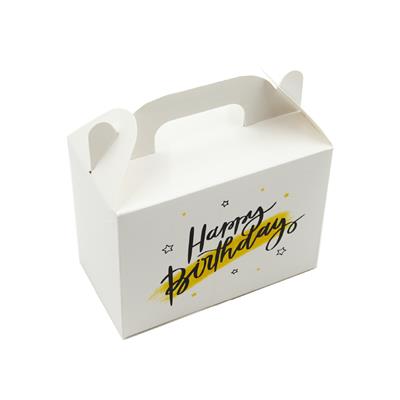 10x14 Doğum Günü Temalı El Geçme Hediye Kutusu M1 (3lü Set)