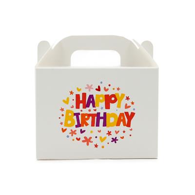 10x14 Doğum Günü Temalı El Geçme Hediye Kutusu M4 (3lü Set)