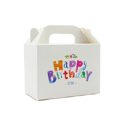 10x14 Doğum Günü Temalı El Geçme Hediye Kutusu M2 (3lü Set)