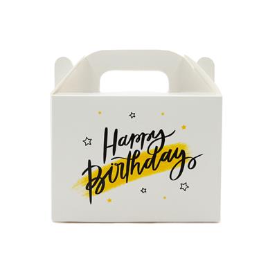 10x14 Doğum Günü Temalı El Geçme Hediye Kutusu M1 (3lü Set)