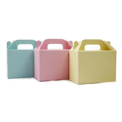 10x14 Karışık Renk El Geçme Hediye Kutusu (3lü Set)