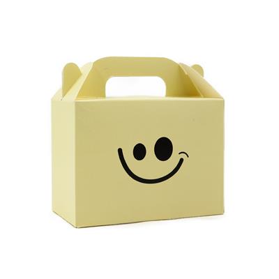 10x14 Gülen Yüz Temalı El Geçme Hediye Kutusu (3lü Set)