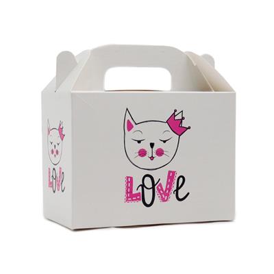 10x14 Kedi Temalı Hediye Kutusu (3lü Set)