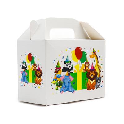 10x14 Safari Temalı Hediye Kutusu (3lü Set)