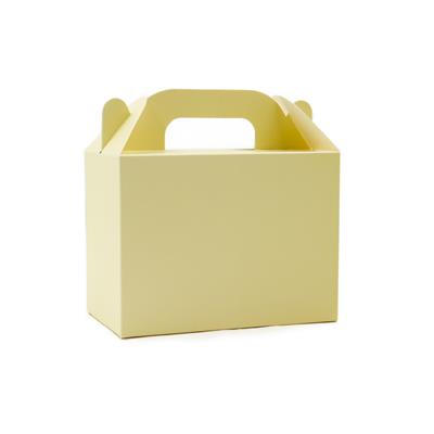 10x14 Soft Sarı El Geçme Hediye Kutusu (3lü Set)
