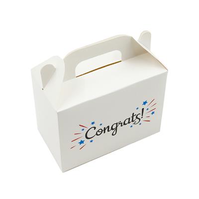 10x14 Tebrikler Temalı El Geçme Hediye Kutusu M4 (3lü Set)