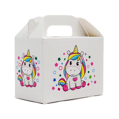 10x14 Unicorn Temalı Hediye Kutusu (3lü Set)