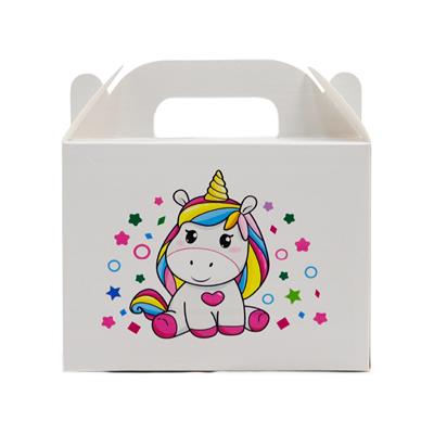 10x14 Unicorn Temalı Hediye Kutusu (3lü Set)