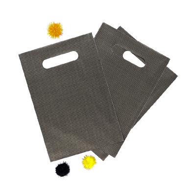 10x15 Antrasit Renk Lüx El Geçme Poşet (50li Paket)