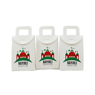 10x15 Hayırlı Kandiller Baskılı Hediye Kutusu (5li Set)