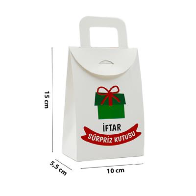 10x15 Numarasız Ramazan İftar Sürpriz Hediye Kutusu (30lu Set)