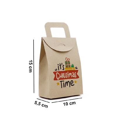 10x15 Yılbaşı Temalı Çanta Model Kutu (5li Set)