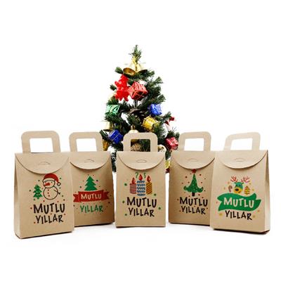 10x15 Yılbaşı Temalı Çanta Model Kutu (5li Set)