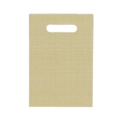 12x17 Krem Renk Lüx El Geçme Poşet (50li Paket)