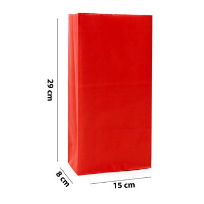 15x29 Karışık Renk Hediyelik Kese Kağıdı - 12li Paket