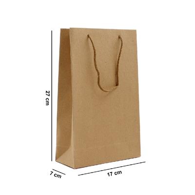 17x27 Kraft Karton Çanta - 2li Paket