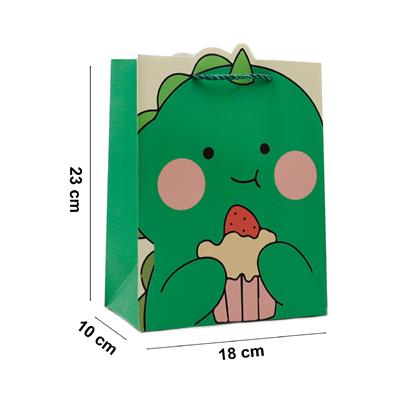 18x23 Sevimli Figürlü Hediye Çantası - M2