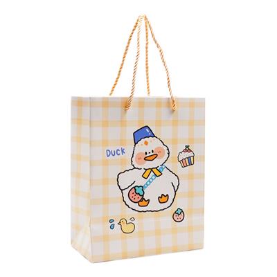 18x23 Sevimli Figürlü Asetatlı Hediye Çantası - M3