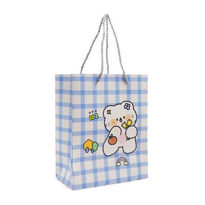 18x23 Sevimli Figürlü Asetatlı Hediye Çantası - M1