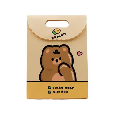 19x26 Sevimli Figürlü Zarf Model Hediye Kutusu - M5