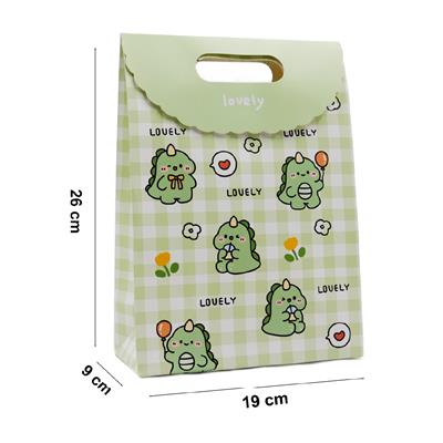 19x26 Sevimli Figürlü Zarf Model Hediye Kutusu - M2