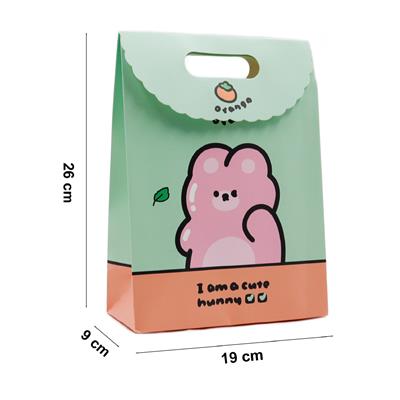 19x26 Sevimli Figürlü Zarf Model Hediye Kutusu - M8