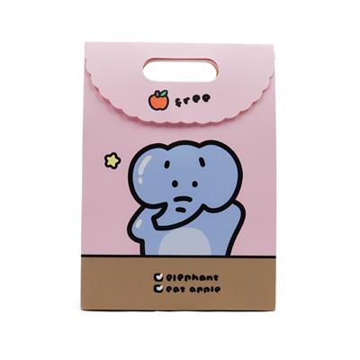 19x26 Sevimli Figürlü Zarf Model Hediye Kutusu - M6