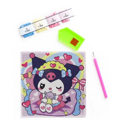 20x20 Kuromi Temalı Diamond Painting Seti | Kendinden Çerçeveli