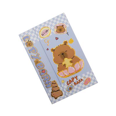 22x15 Capybara Mıknatıs Kapaklı Defter (100 Yaprak) - M3