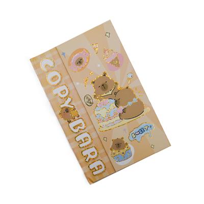 22x15 Capybara Mıknatıs Kapaklı Defter (100 Yaprak) - M4